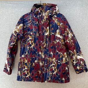 Six Eight Six Vanzana Jacket Medium Bold Wild Colors InfiDRY Waterproof Hooded